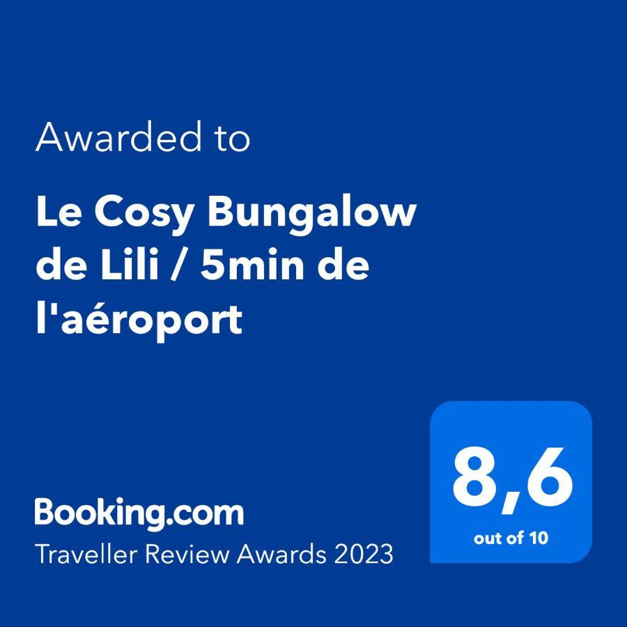 Le Cosy Bungalow De Lili / 5Min De L'Aeroport 萨莱比梅 外观 照片
