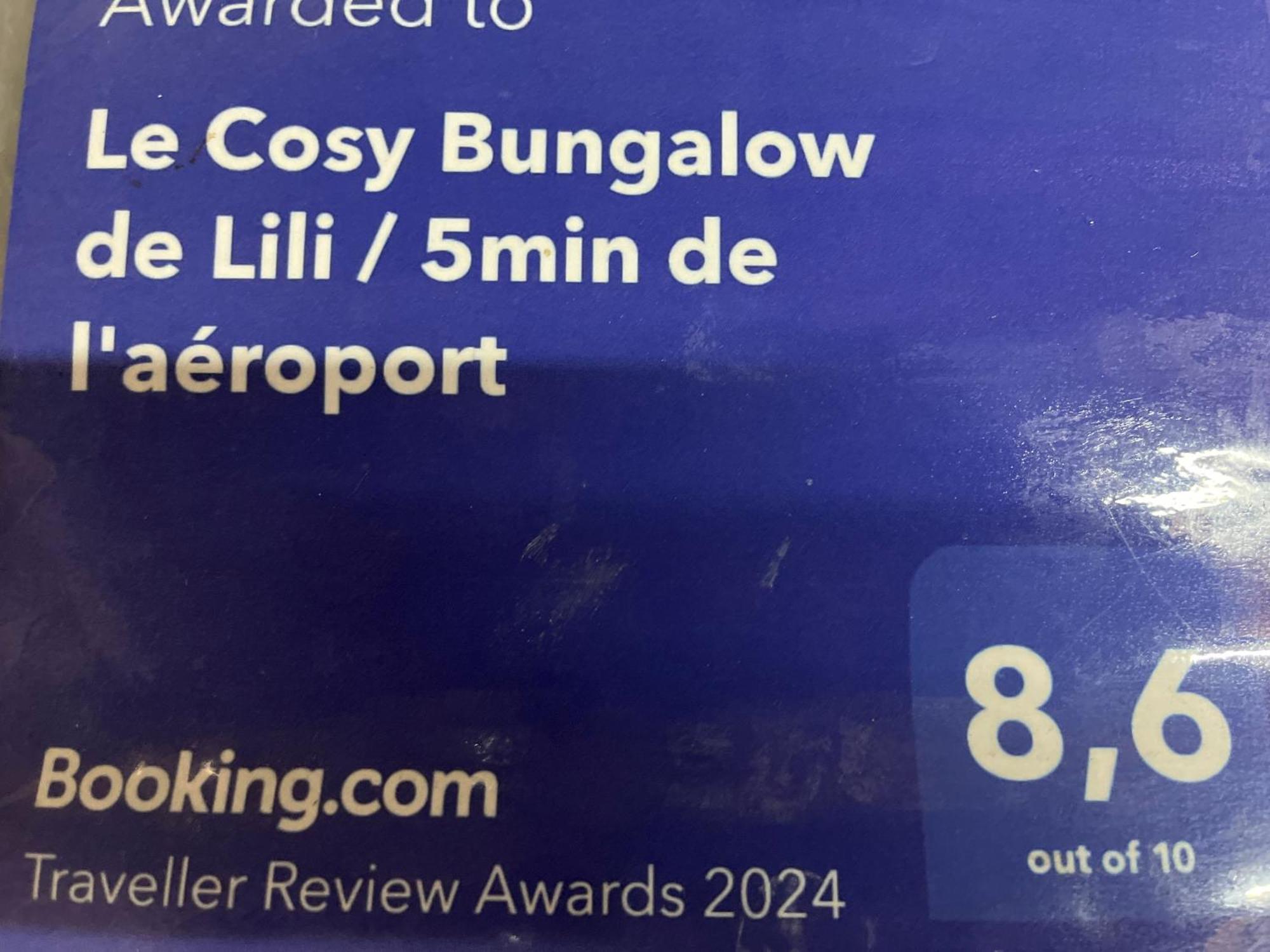 Le Cosy Bungalow De Lili / 5Min De L'Aeroport 萨莱比梅 外观 照片